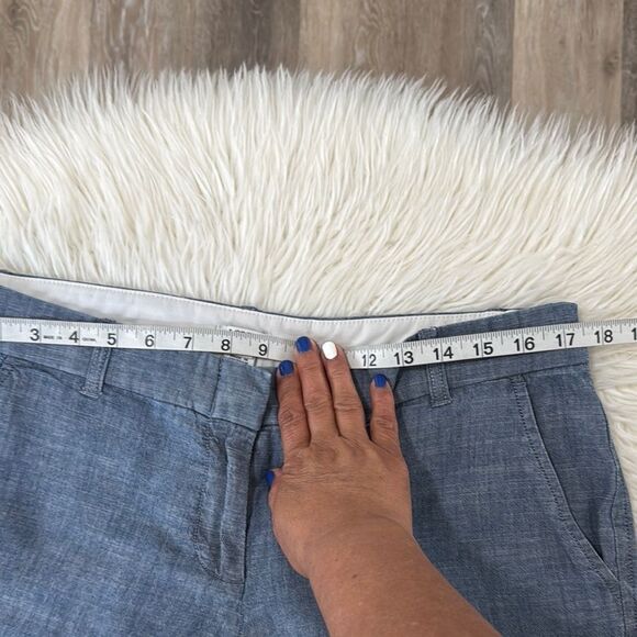 J. Crew Women's Blue Shorts Size 10 - Picture 5 of 9